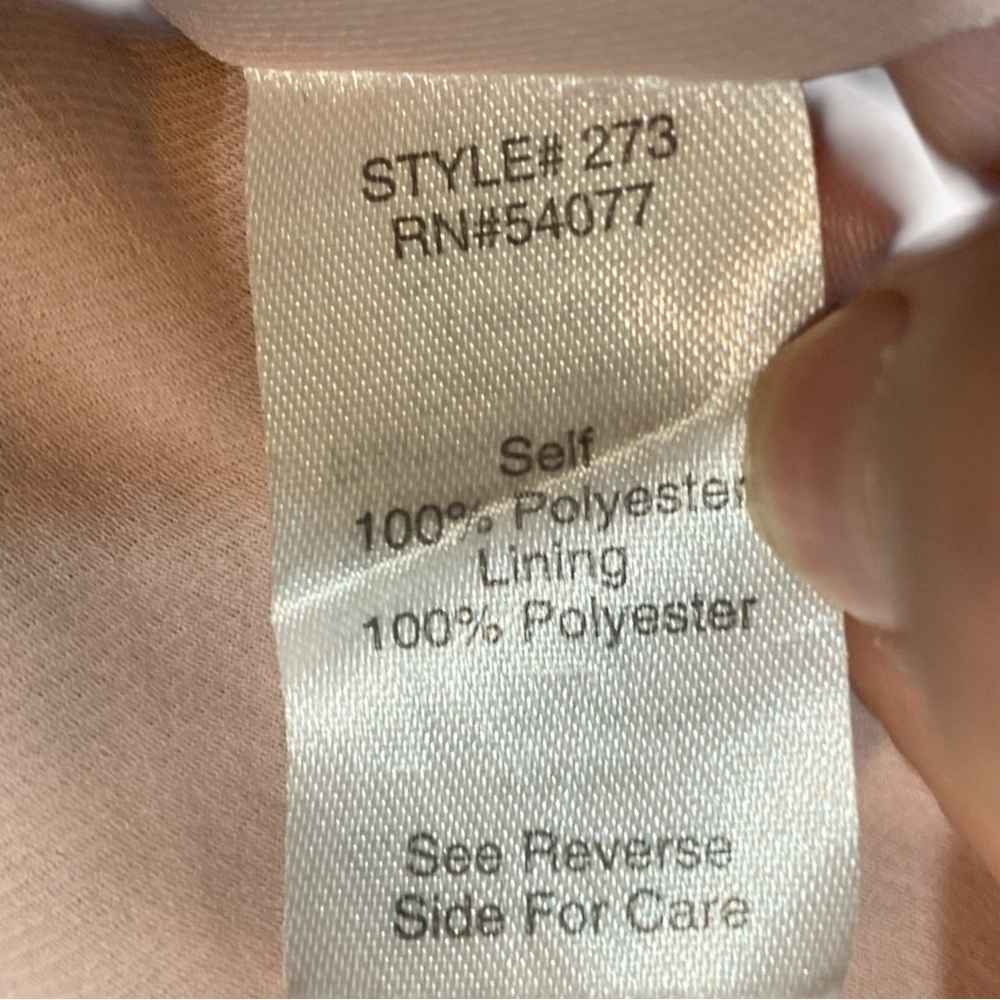 CAbi Sophia Pastel Pink with Grey Sleeveless Top Style 273 - Picture 10 of 10